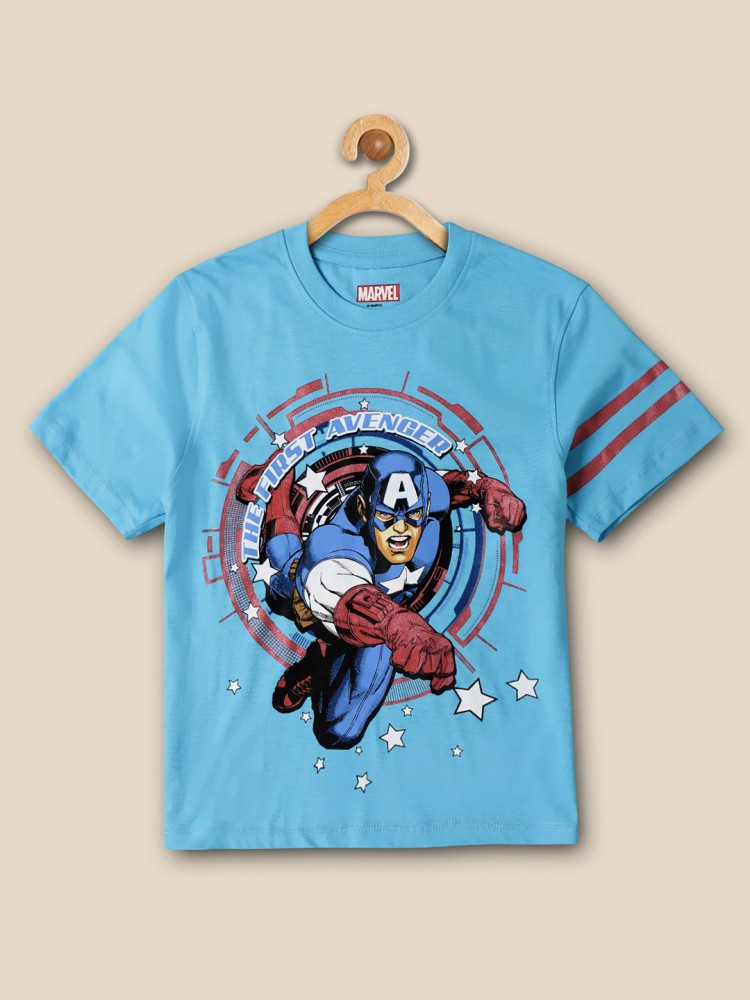 captain america boys tshirt