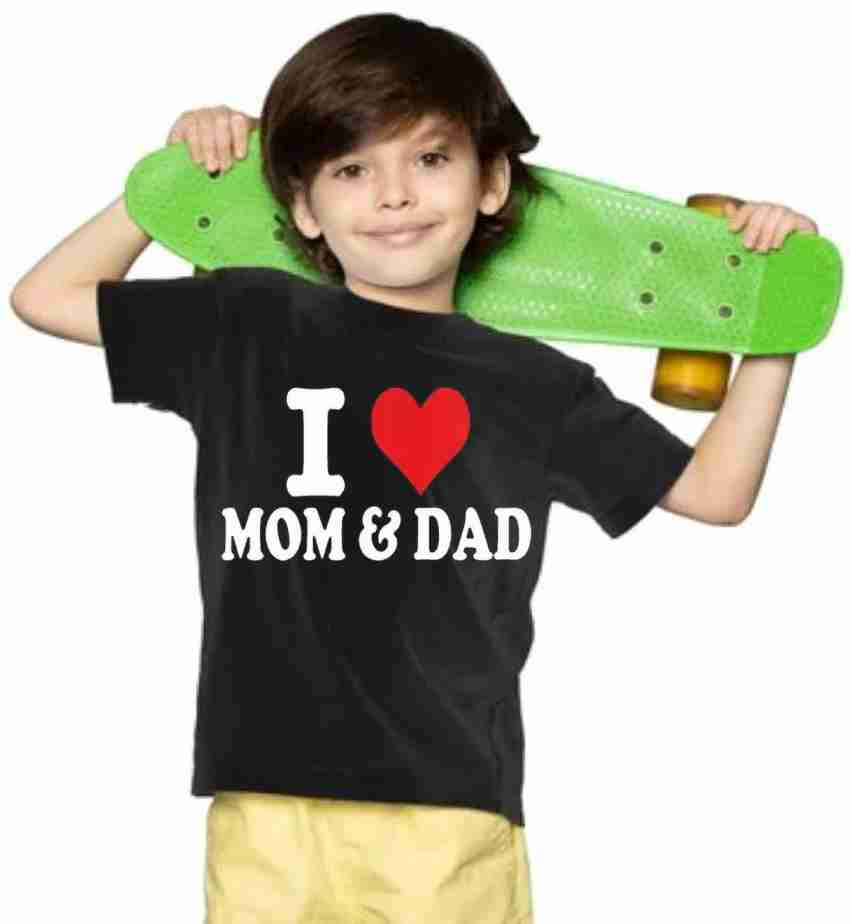 Ishvi Style Boys Typography, Graphic Print Elastane T Shirt