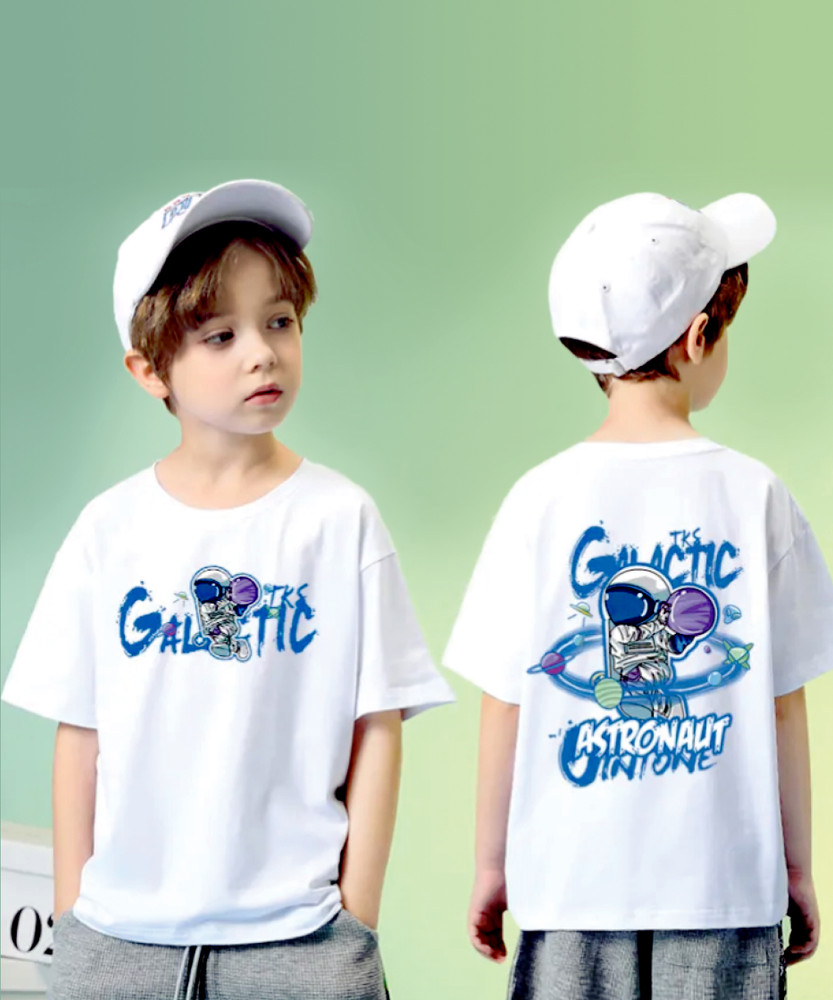 Flipkart JACEY AND LILLY Boys Typography Printed Pure