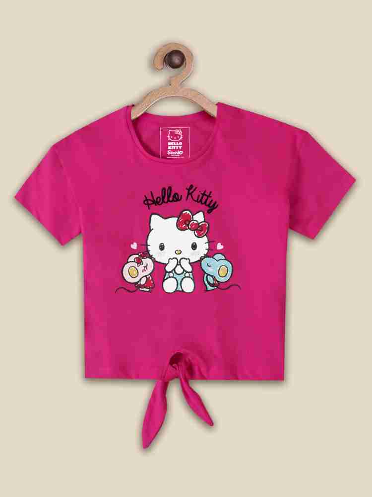 Hello Kitty By Kidsville Girls Graphic Print Pure