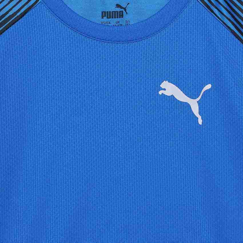 Blue hotsell puma shirt