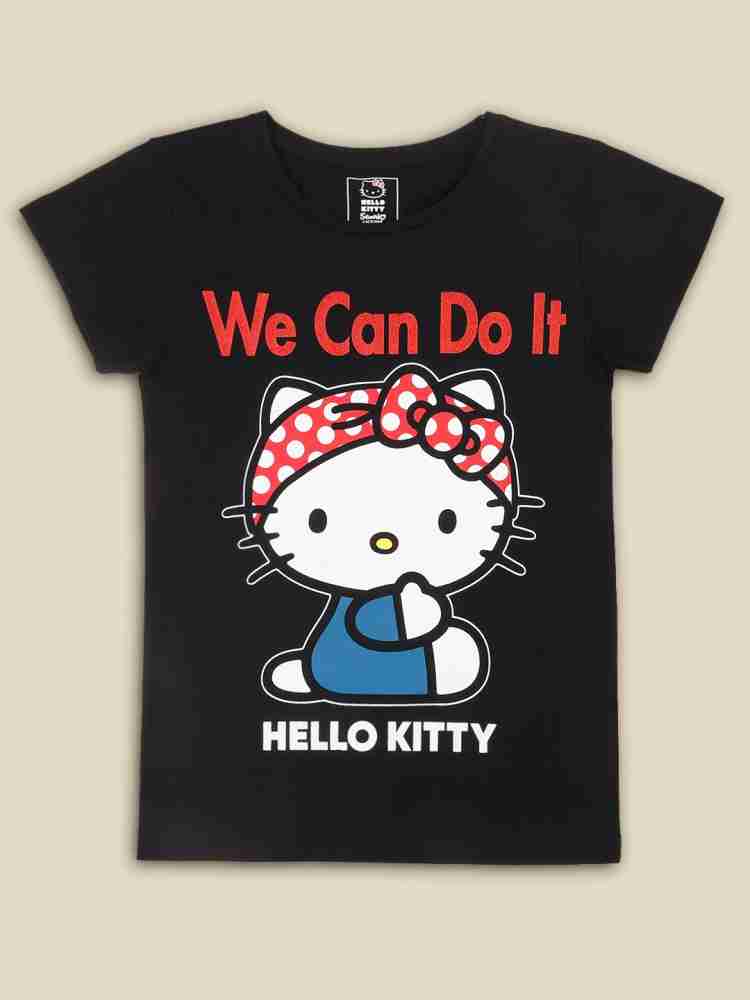 Hello Kitty By Kidsville Girls Graphic Print Pure