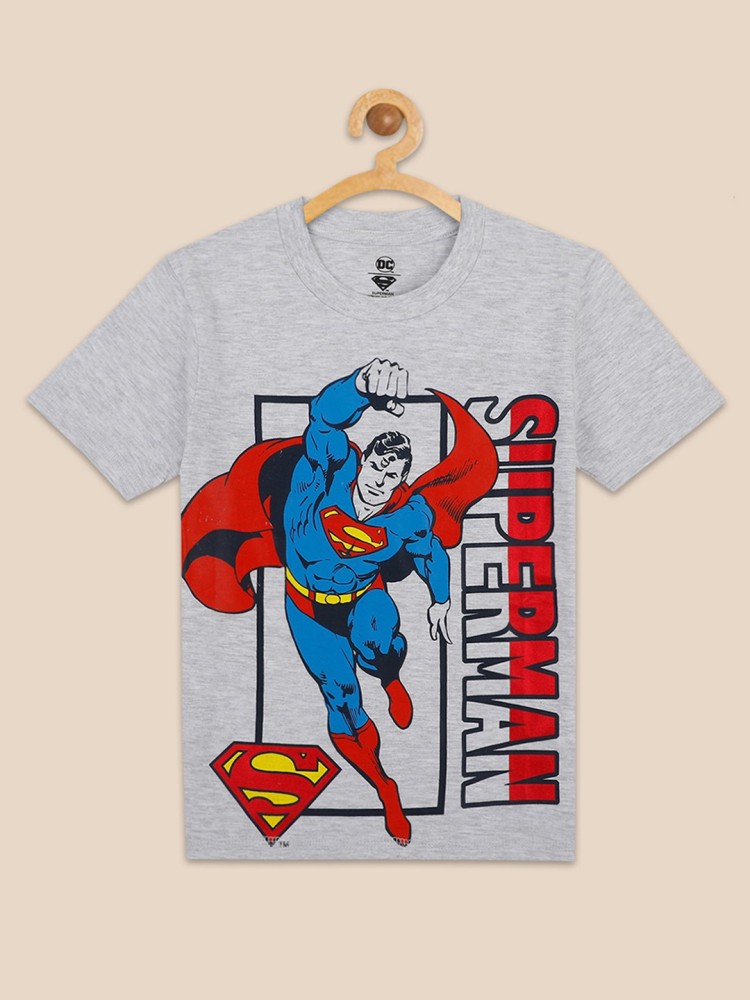 Superman cartoon hotsell t shirt