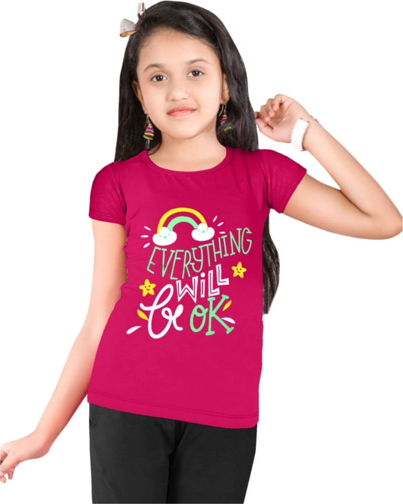 Girls t store shirt flipkart