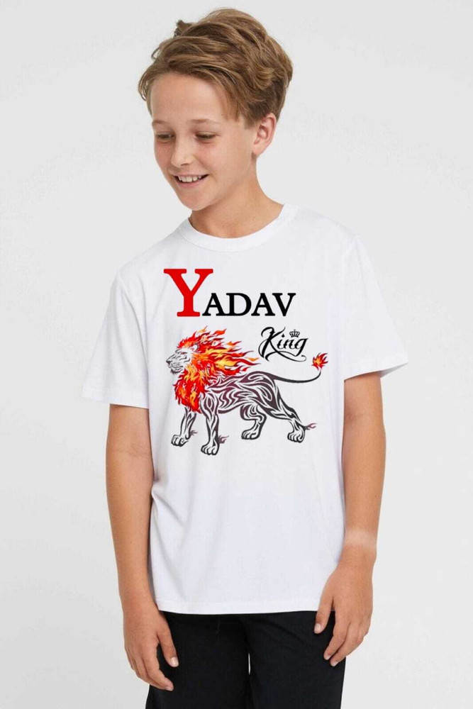 Flipkart MAHAKAL ENTERPRISES Boys Printed Cotton Blend Regular T Shirt Round Neck