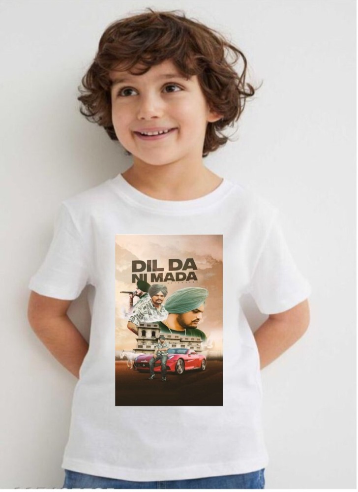 Buy Sidhu Moose Wala T-shirt for Men, Sidhu Moose Wala Women V Neck Shirt, Sidhu  Moose Wala Shirt for Kids, Unisex Sidhu Moose Wala Shirt 0786 Online in  India 