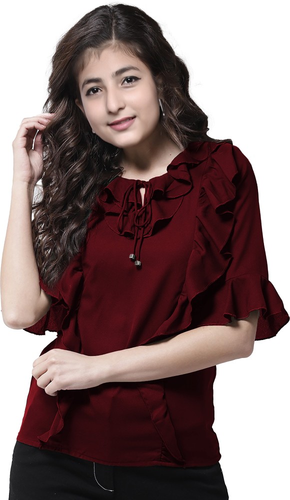 Ruffle hotsell top flipkart