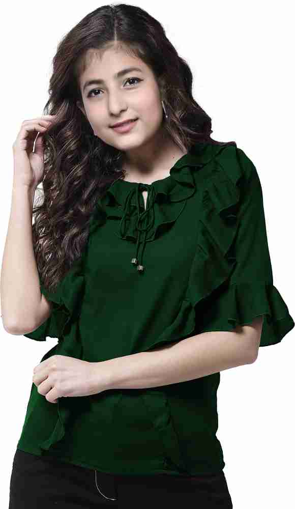 Green tops shop for girls