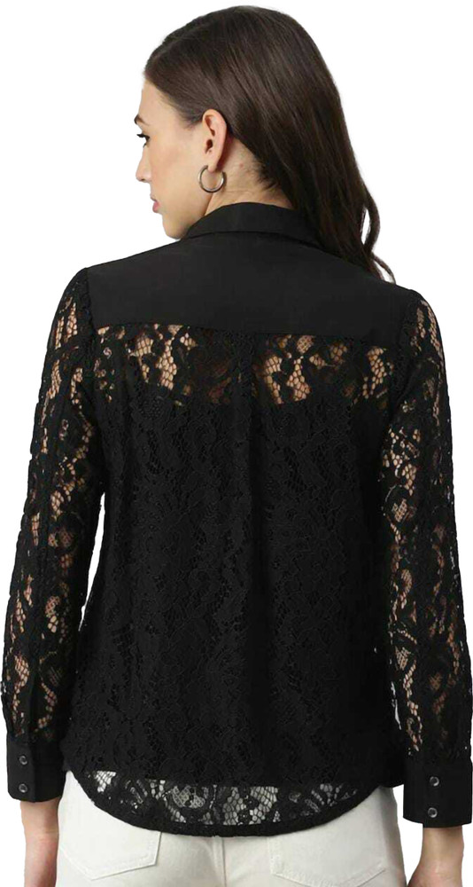 ORIEX THE ORIGINAL FASHION Girls Casual Net Shirt Style Top Price in India Buy ORIEX THE ORIGINAL FASHION Girls Casual Net Shirt Style Top online at Flipkart