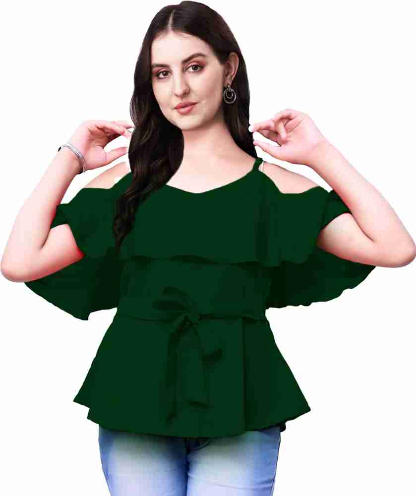 Buy Oyesmarty Girls Casual Cotton Blend Top online at Flipkart