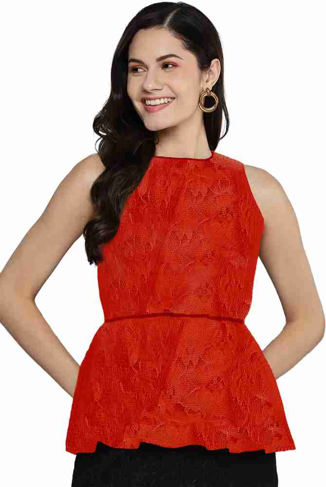 Peplum outlet tops flipkart