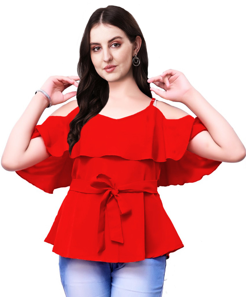 Peplum outlet tops flipkart