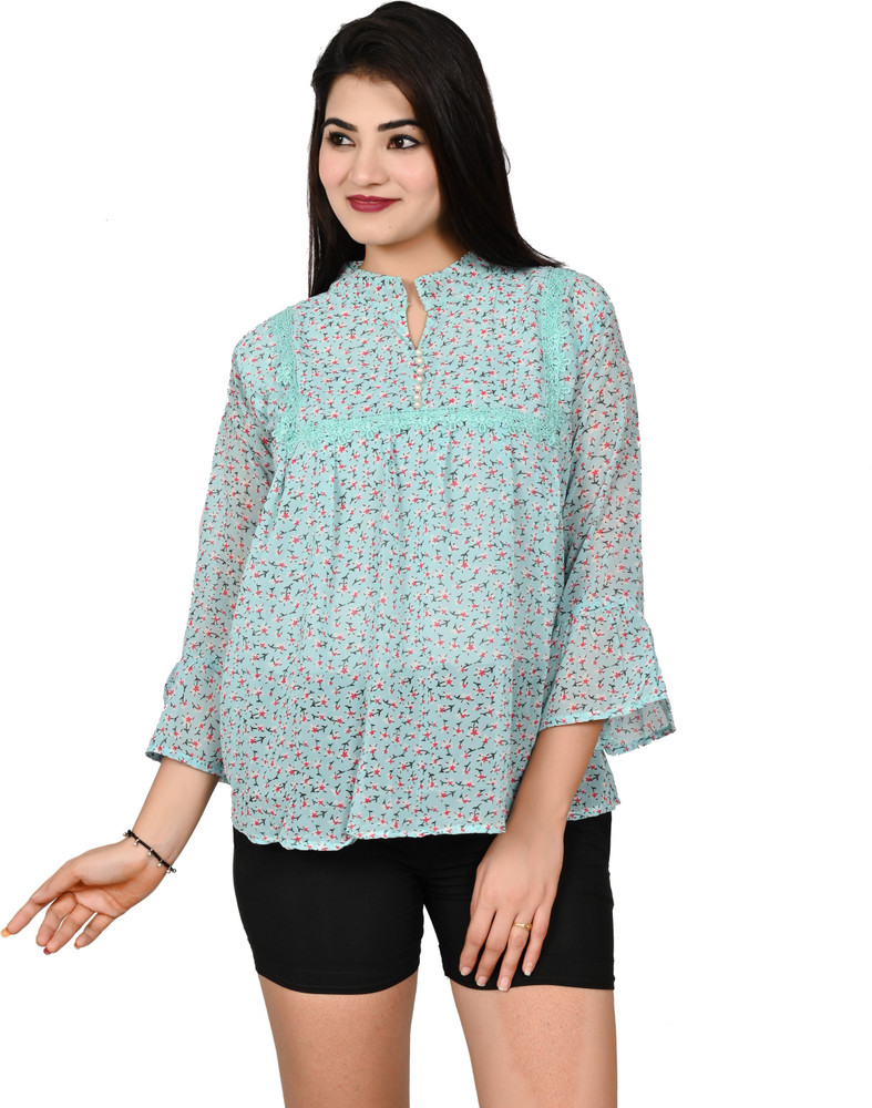 flipkart georgette tops
