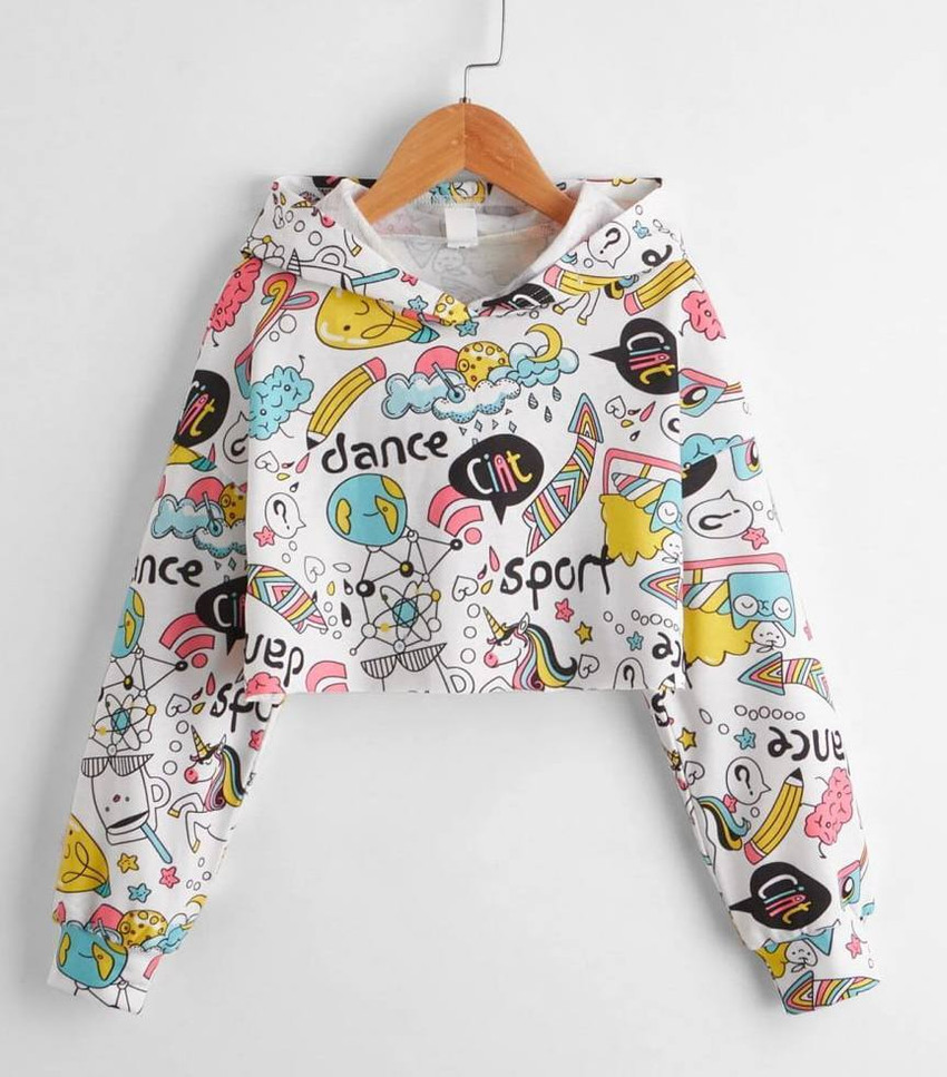 TOPTUDE Full Sleeve Floral Print Girls Sweatshirt - Buy TOPTUDE Full Sleeve  Floral Print Girls Sweatshirt Online at Best Prices in India | Flipkart.com