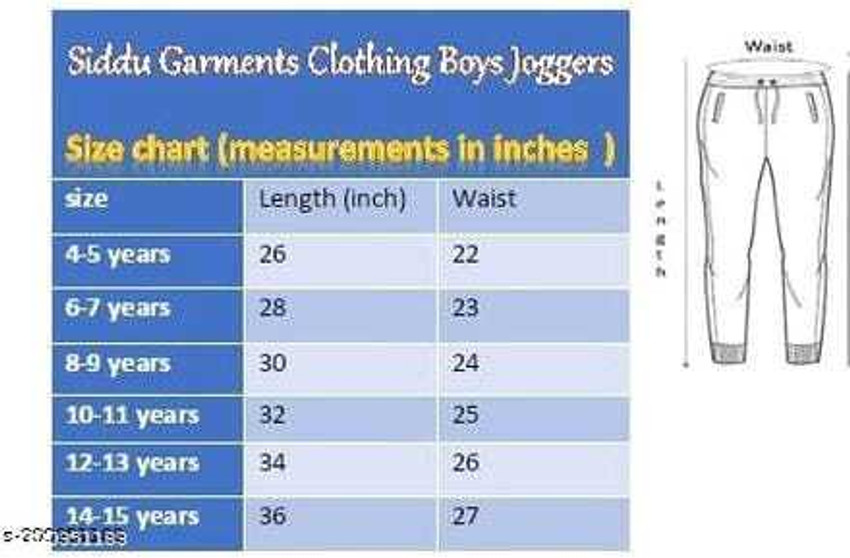 Pant size for 15 year old boy 2025