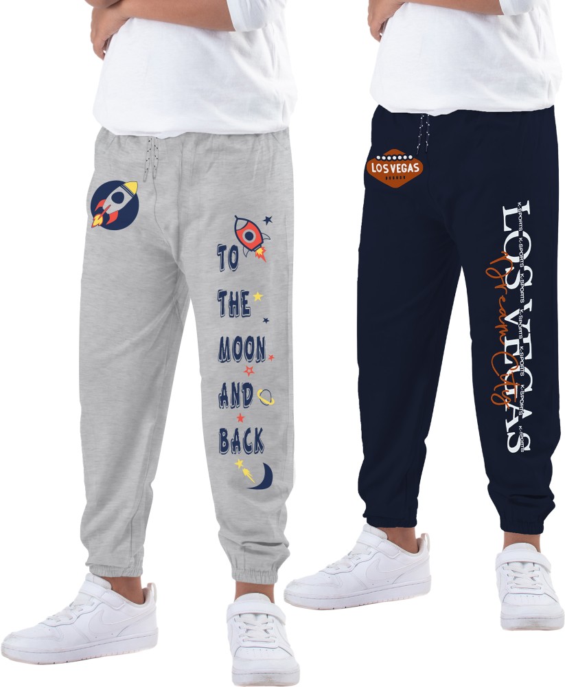 Buy Boys Cotton Track Pant Pack of 2 Online in India at 53% OFF