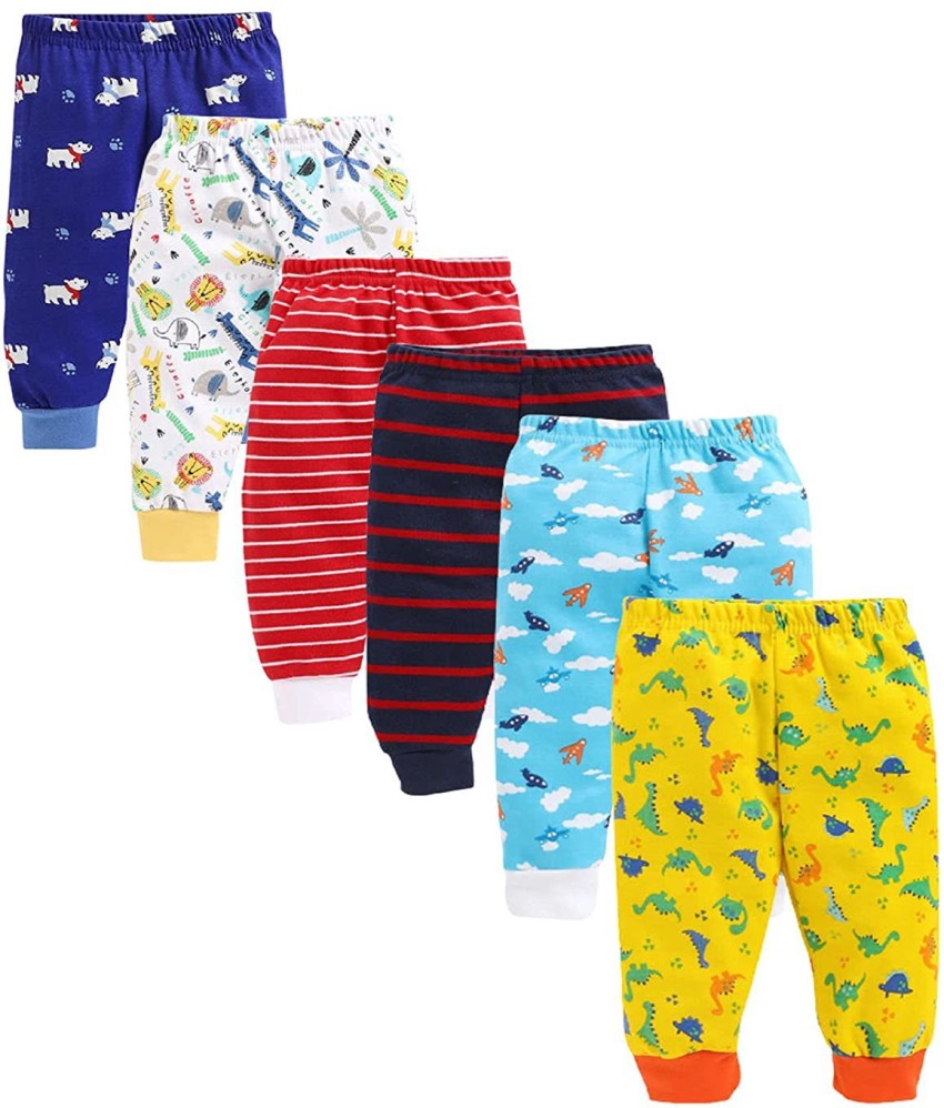Buy Babyhug Cotton Full Length Diaper Pants Stripes  Bear Print Pack of 3  Orange Blue  Green for Both 1010Years Online in India Shop at  FirstCrycom  13781126