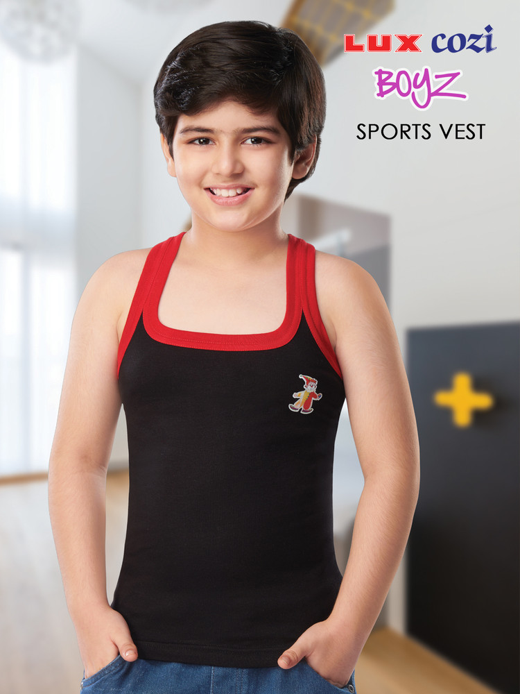 LUX cozi Vest For Boys Pure Cotton Price in India Buy LUX cozi Vest For Boys Pure Cotton online at Flipkart