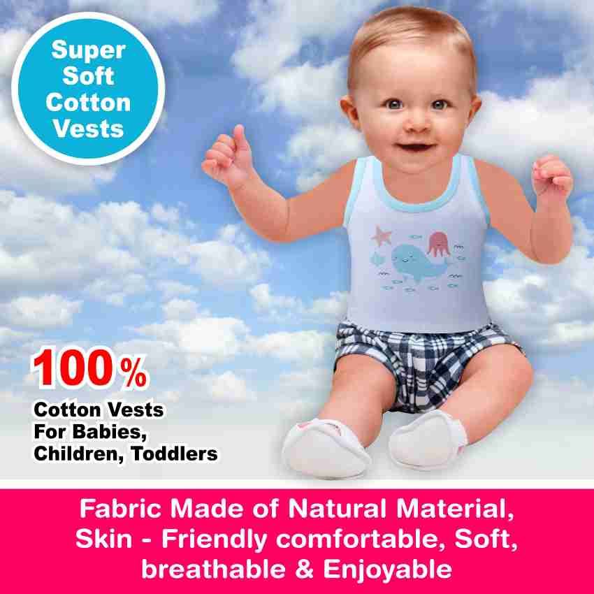 Cotton vests hot sale baby