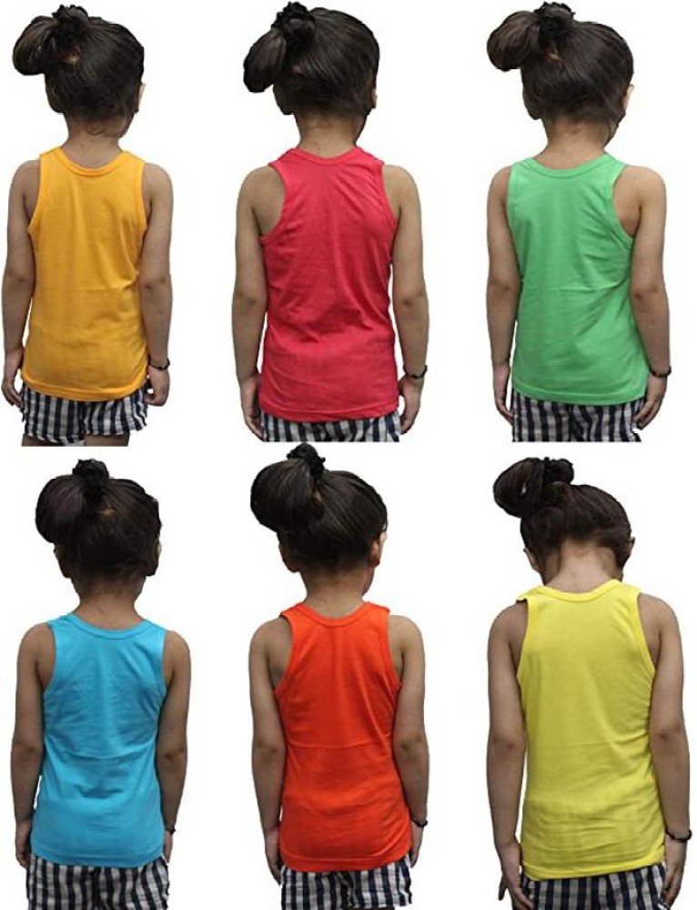 Buy PIKIPOO Kids Vest Baniyan Cotton Inner wear with Baby Boy's