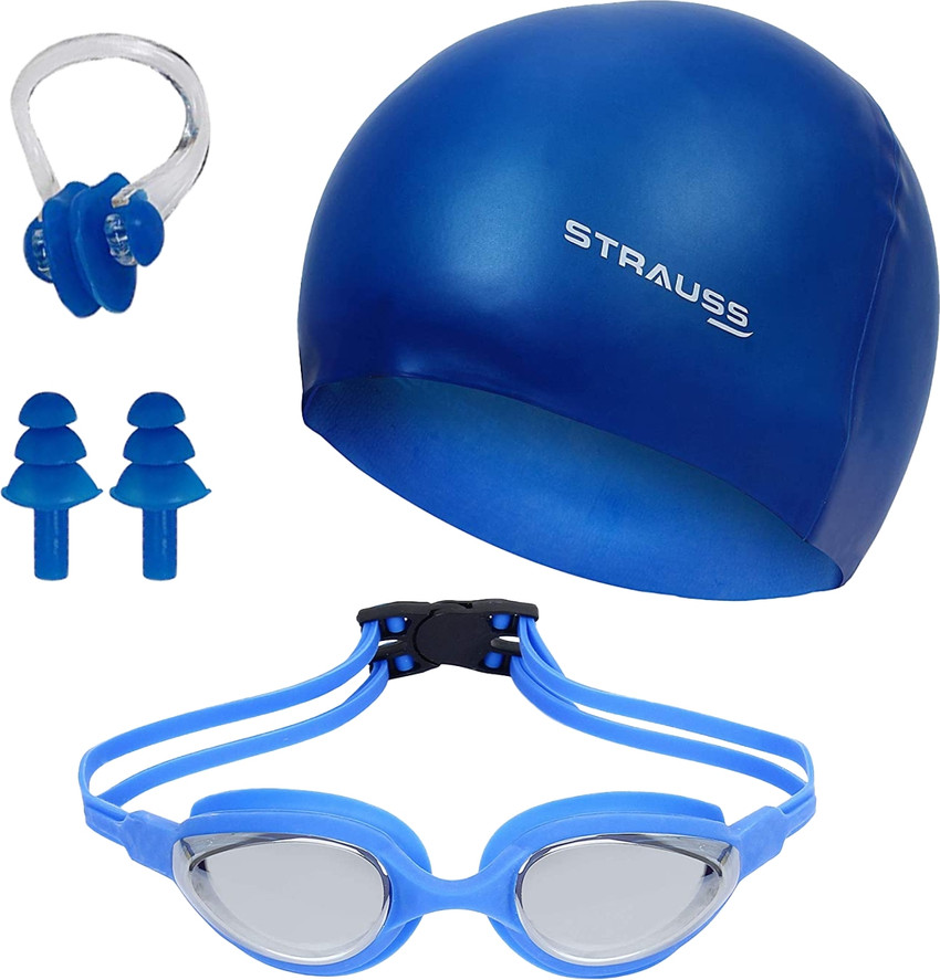 Strauss Swimming Kit Swimming Goggles Swimming Cap Swimming Accessories Swimming Kit