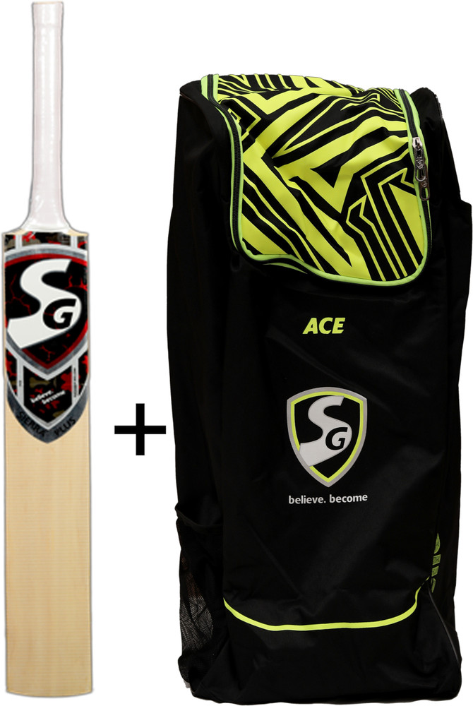 SG Sierra Plus Bat Full Size With ACE Duffle Kit Bag For Men Cricket Kit Buy SG Sierra Plus Bat Full Size With ACE Duffle Kit Bag For Men Cricket Kit