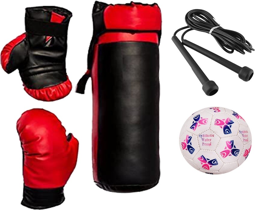 Buy Hawk Sports Black Leather Boxing Gloves Gel Fight Punch Bag MMA Muay  Thai Kick UFC Online at Low Prices in India  Amazonin