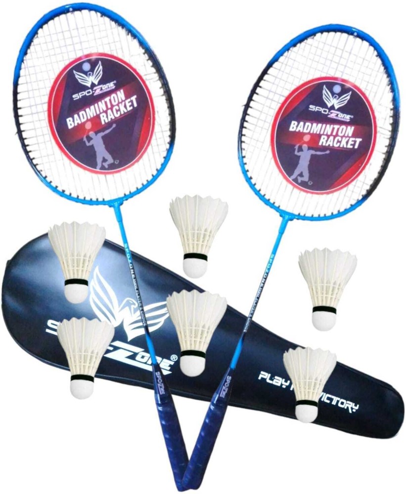 SPO Zone Badminton Racket PackOf 2 With Shuttlecock Badminton Kit Buy SPO Zone Badminton Racket PackOf 2 With Shuttlecock Badminton Kit Online at Best Prices in India Badminton Flipkart