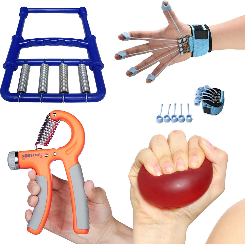 SWADESI BY MCP Fitness Combo of Hand Grip Fitness Grip Finger Exerciser Exercise Gell Ball Fitness Accessory Kit Kit Buy SWADESI BY MCP Fitness Combo of Hand Grip Fitness Grip Finger Exerciser Exercis...