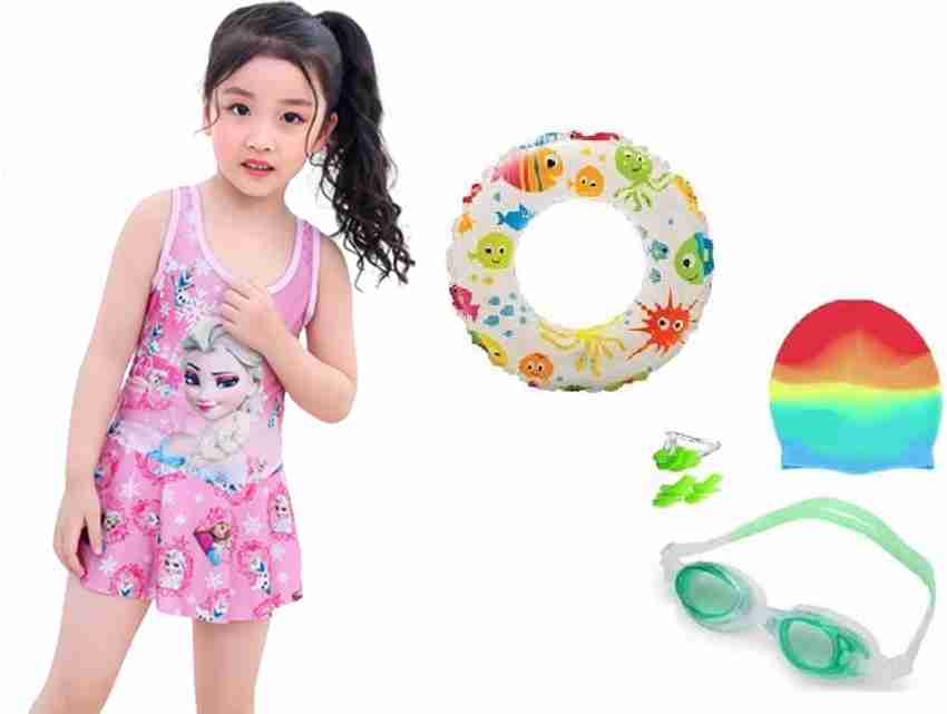 SVNFOXX Swimming Dress For Girls 5 7 Years Girl Kids 1 Swimsuit 1 Swim Ring with Swimming Kit Buy SVNFOXX Swimming Dress For Girls 5 7 Years Girl Kids 1 Swimsuit 1 Swim