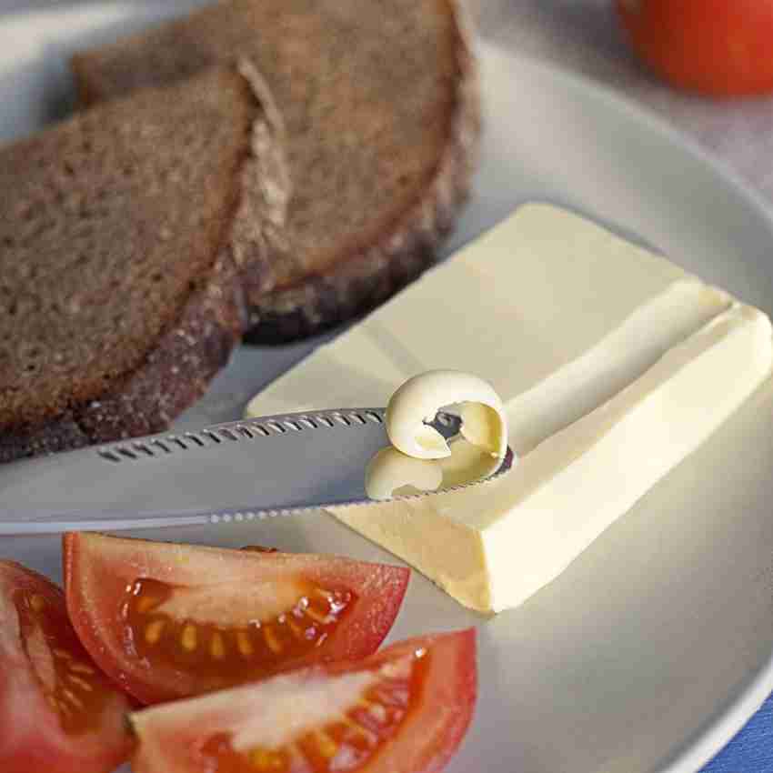 Butter Knife Stainless Steel Butter Spreader Knife,Multifunctional Butter  Knife for Cold Butter,Kitchen Gadgets, Butter Grater, Butter Spreader and  Grater with Serrated Edge 