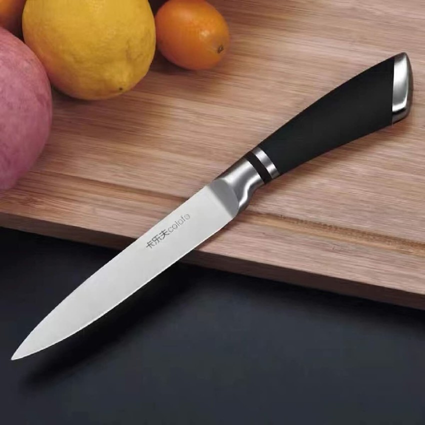 Buy Messermeister Petite Messer Kullenschliff Santoku Knife, 5-Inch, Blue  Online at Low Prices in India 