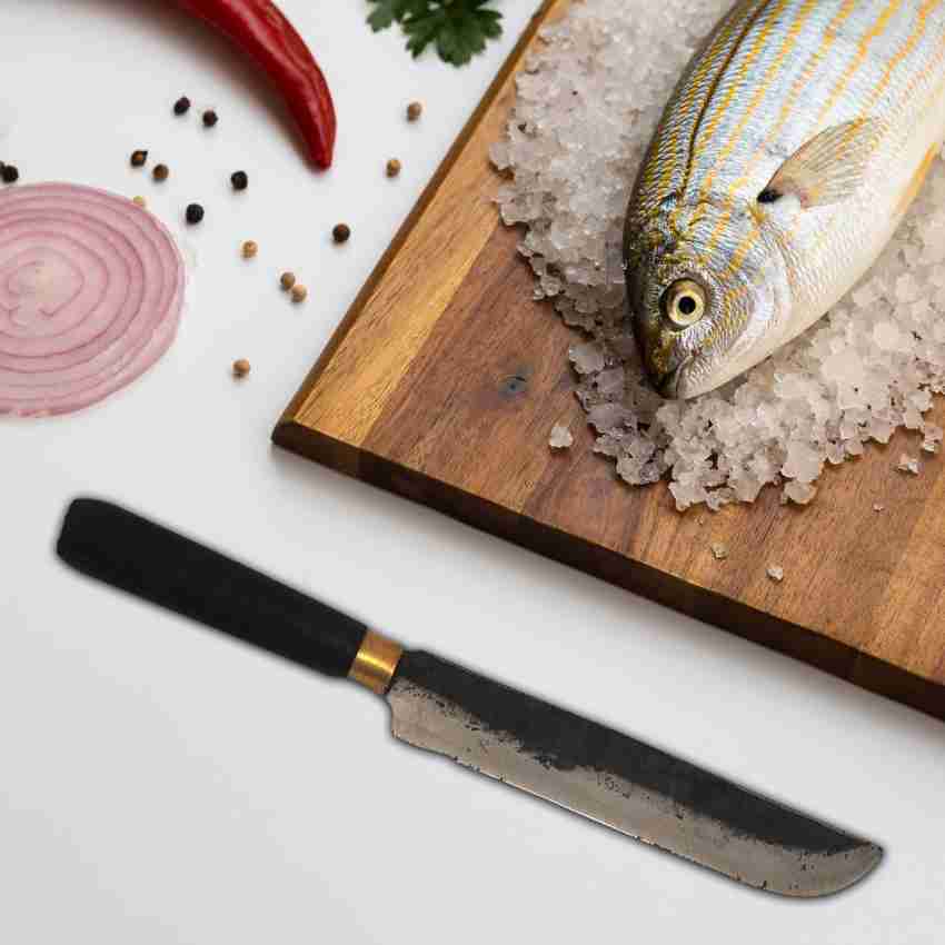 PAXMER 1 Pc Iron, Wood Knife Utility Kitchen /sharp Handmade