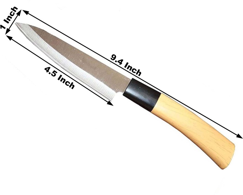 Sanchana 1 Pc Plastic, Steel Knife Knife for Cutting Fruits, Vegetable,  Meat, Fish & More (4.5 inches) Price in India - Buy Sanchana 1 Pc Plastic,  Steel Knife Knife for Cutting Fruits