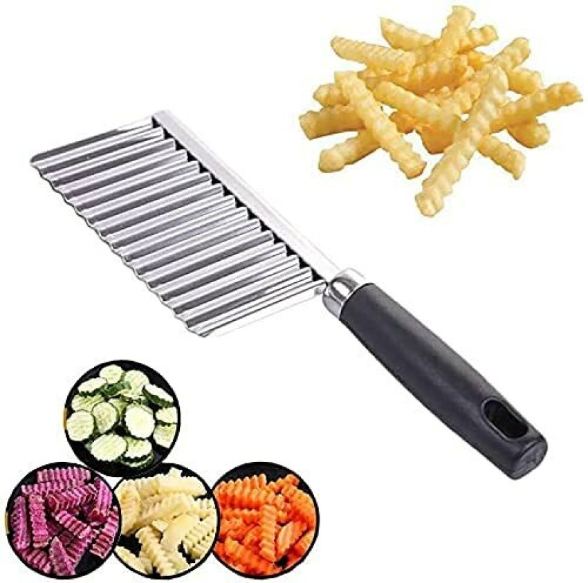1pc Stainless Steel French Fries Cutter Potato Cutter Kitchen Cut