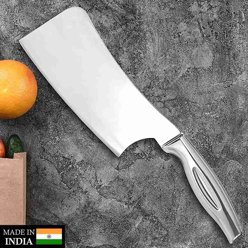DEBS CARE 1 Pc Stainless Steel Knife Heavy Duty Meat Fish Cutter Stainless  Steel Cleaver Knife Butcher Chopper Blade Price in India - Buy DEBS CARE 1  Pc Stainless Steel Knife Heavy