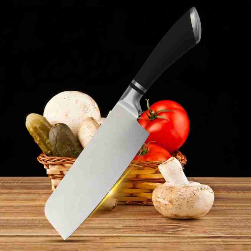 CaROTE 1 Pc Stainless Steel Knife Stainless Steel Chef's Knife Kitchen Knife  Santoku Knife with Blade Cover Price in India - Buy CaROTE 1 Pc Stainless  Steel Knife Stainless Steel Chef's Knife