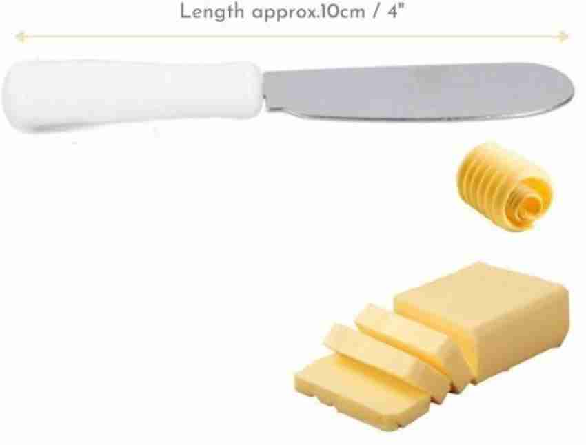 SpiderJuice 3Pc Mini Wooden Handle Butter Spreader Knife