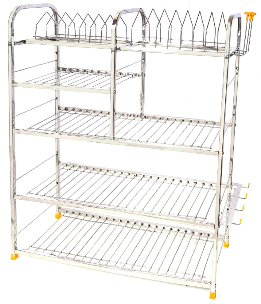 STAINLESS STEEL KITCHEN DISH RACK STAND – Zamara Mall