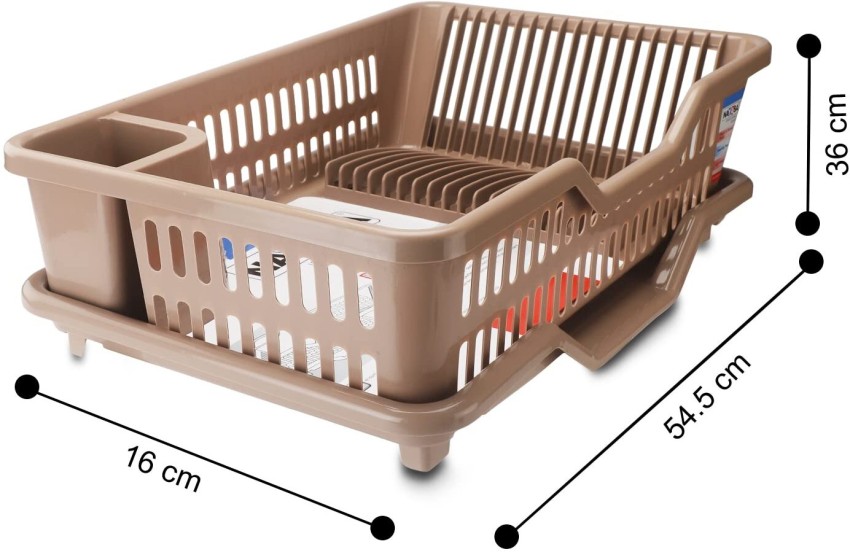 Buy Nayasa Fancy Double Decker Kitchen Tray, Utensils Drying Rack