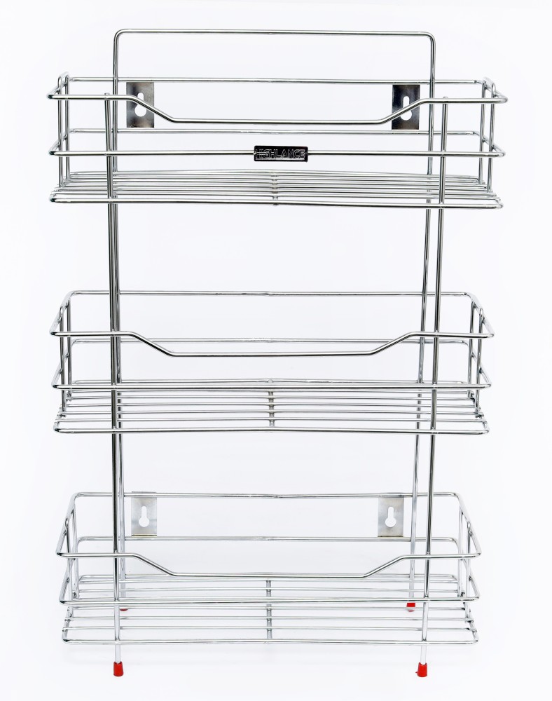 Dignity Containers Kitchen Rack Steel Stainless Steel Multipurpose