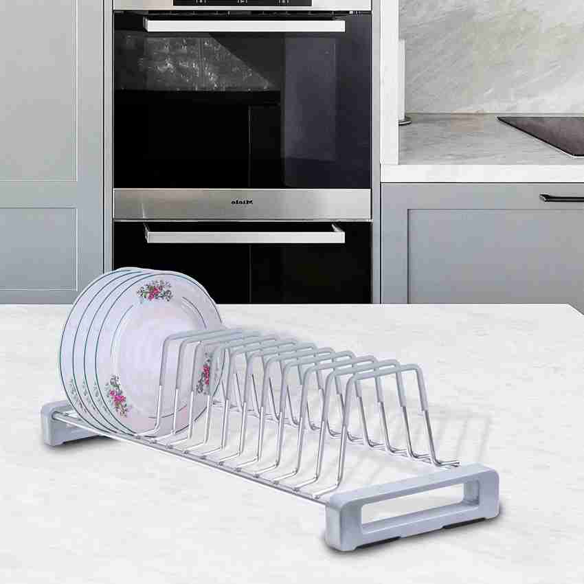 Plantex Plate Kitchen Rack Steel Stainless Steel Thali Stand/Rack for  Kitchen-Tandem Box Accessories-Set of 2 Price in India - Buy Plantex Plate  Kitchen Rack Steel Stainless Steel Thali Stand/Rack for Kitchen-Tandem Box