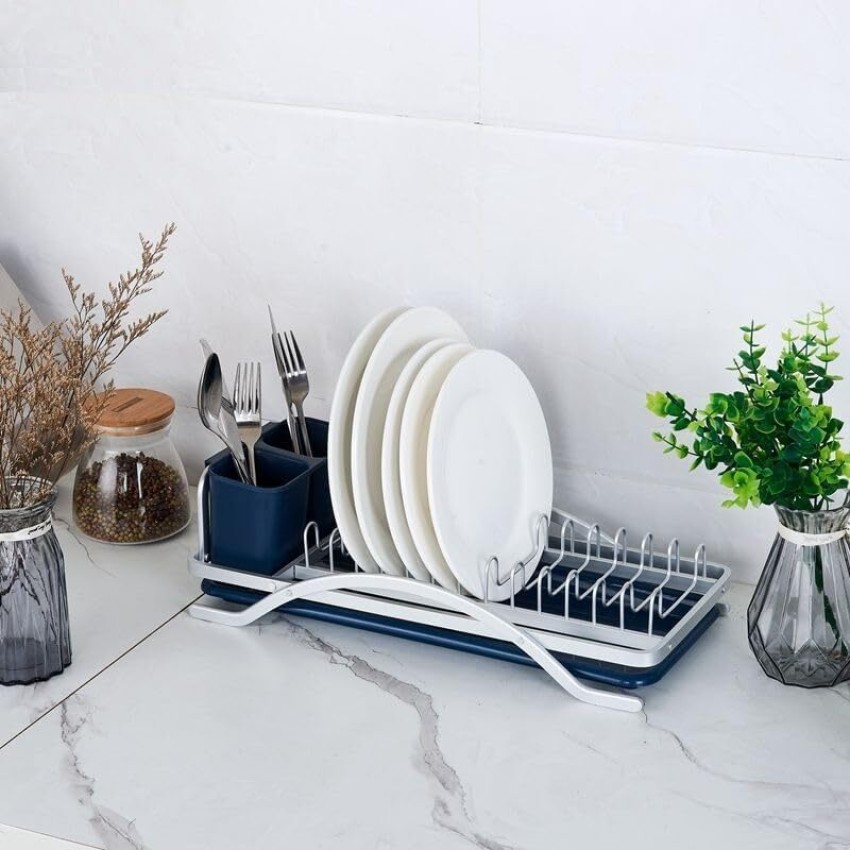 HUEX Dish Drainer Kitchen Rack Steel Kitchen Over Sink Dish Drying Utensil  Rack for Kitchen Organiser Bartan Stand Price in India - Buy HUEX Dish  Drainer Kitchen Rack Steel Kitchen Over Sink