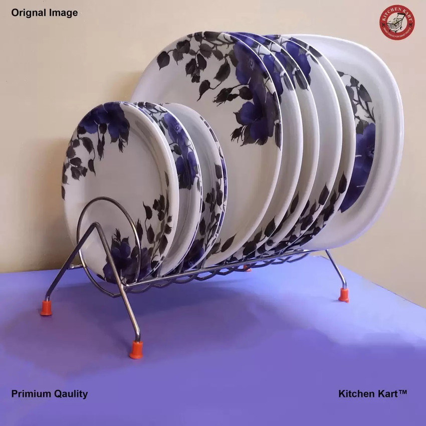 Standify Plate Kitchen Rack Steel Plate Stand Steel Kitchen Dish Rack Round Shape Plate Holder Price in India Buy Standify Plate Kitchen Rack Steel Plate Stand Steel Kitchen Dish Rack Round