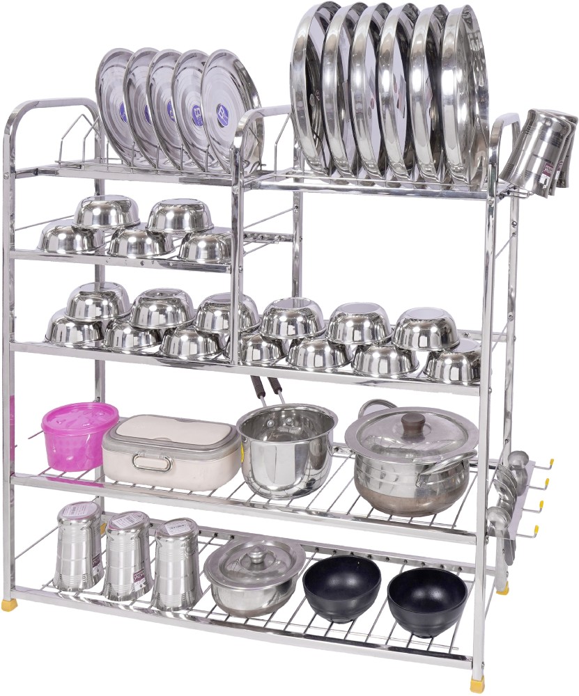 STAINLESS STEEL KITCHEN DISH RACK STAND – Zamara Mall