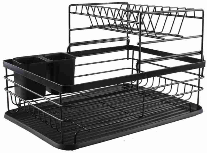 HAKKU Dish Drainer Kitchen Rack Steel Price in India - Buy HAKKU Dish  Drainer Kitchen Rack Steel online at