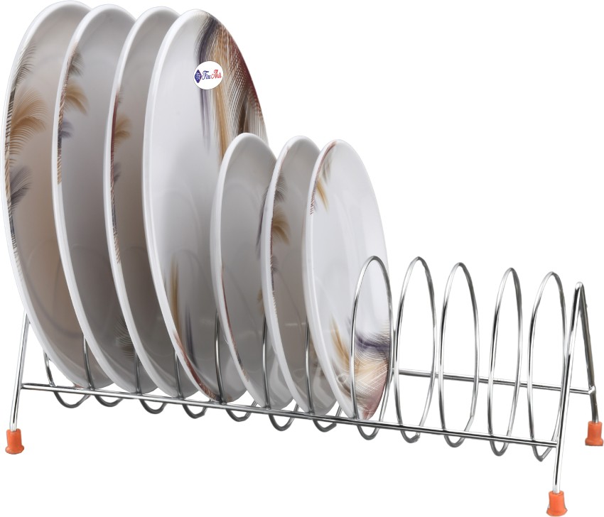 Plates stand discount in kitchen flipkart