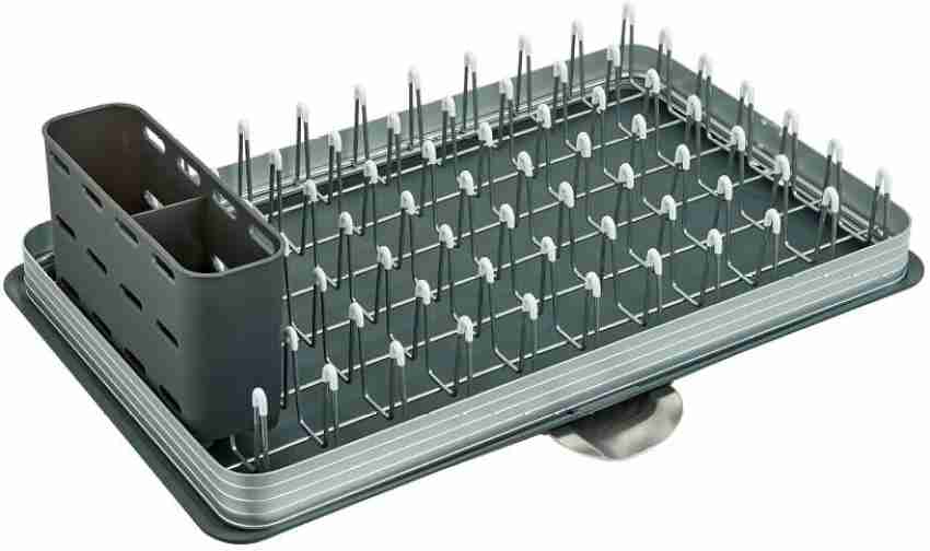 HUEX Dish Drainer Kitchen Rack Steel Kitchen Over Sink Dish Drying Utensil  Rack for Kitchen Organiser Bartan Stand Price in India - Buy HUEX Dish  Drainer Kitchen Rack Steel Kitchen Over Sink