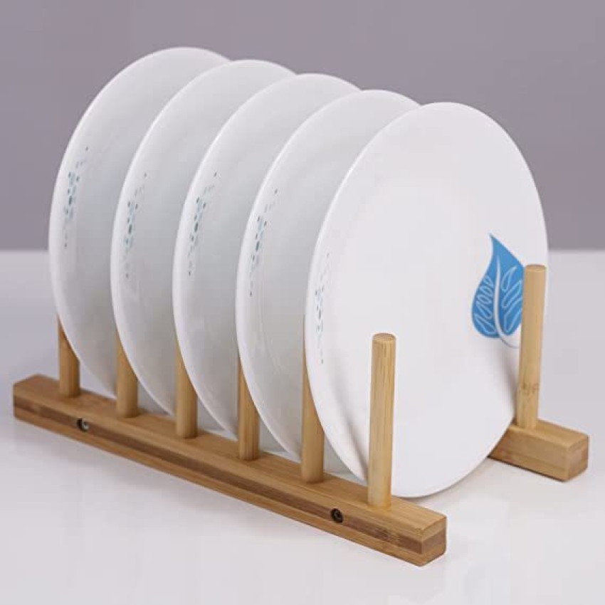 Wooden Plate Stand