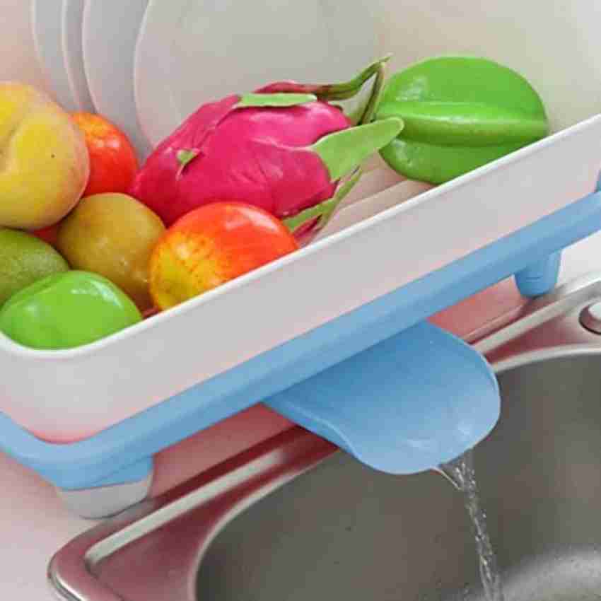 Case4You Dish Drainer Kitchen Rack Plastic Price in India - Buy Case4You Dish  Drainer Kitchen Rack Plastic online at